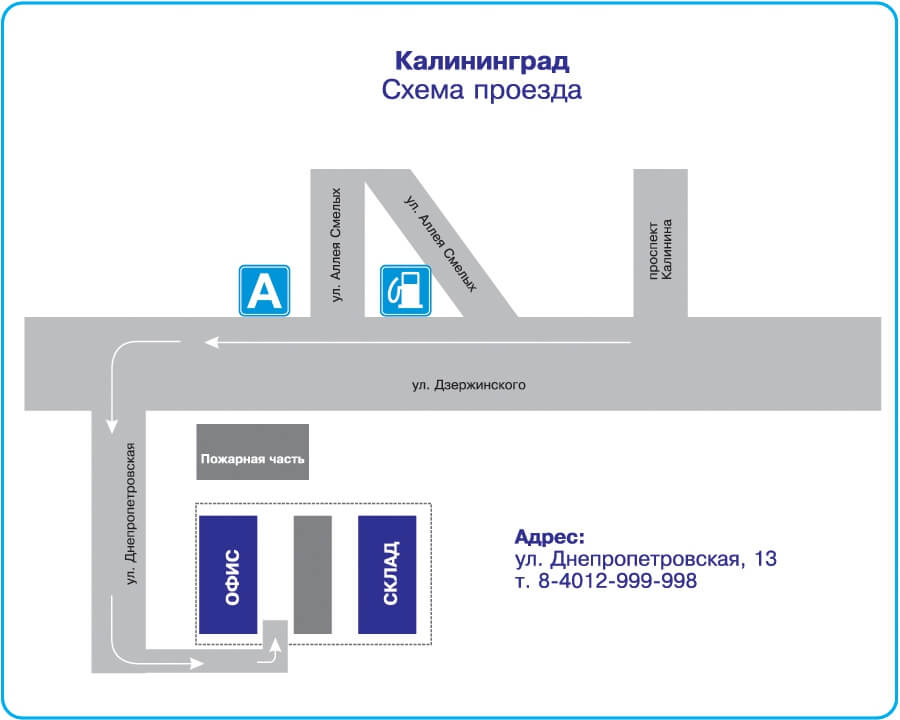 location map