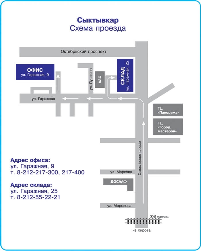 location map